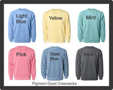 Load image into Gallery viewer, Lazy Shark &quot;pigment dyed&quot; Crewneck Sweatshirt