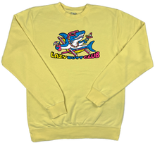 Load image into Gallery viewer, Lazy Shark &quot;pigment dyed&quot; Crewneck Sweatshirt