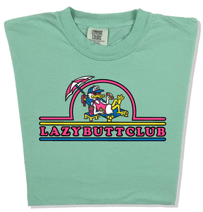 Lazy Butt Club "garment dyed" T-shirt